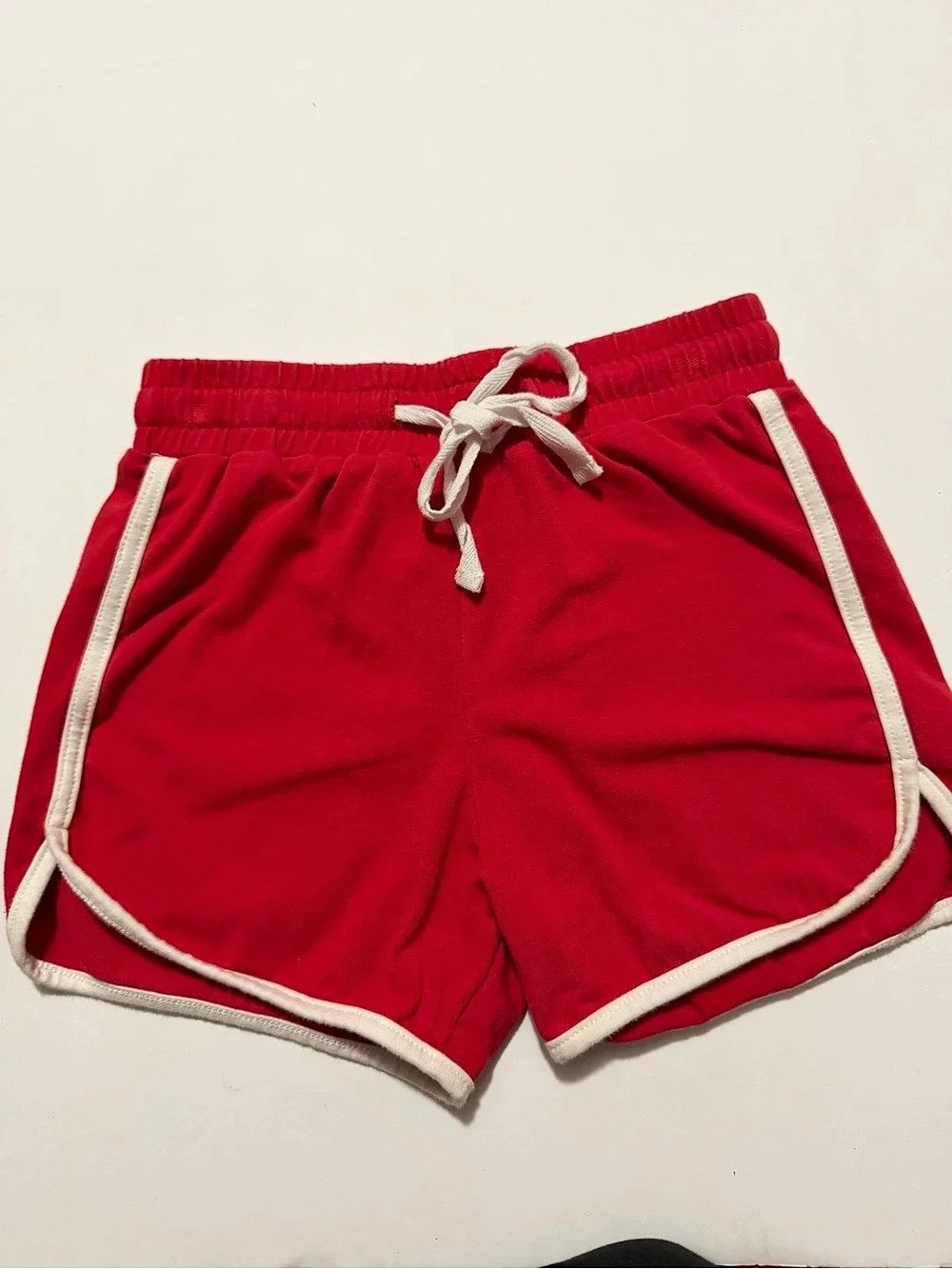 Sweet Honey Retro Style Red Shorts Girls 6Y